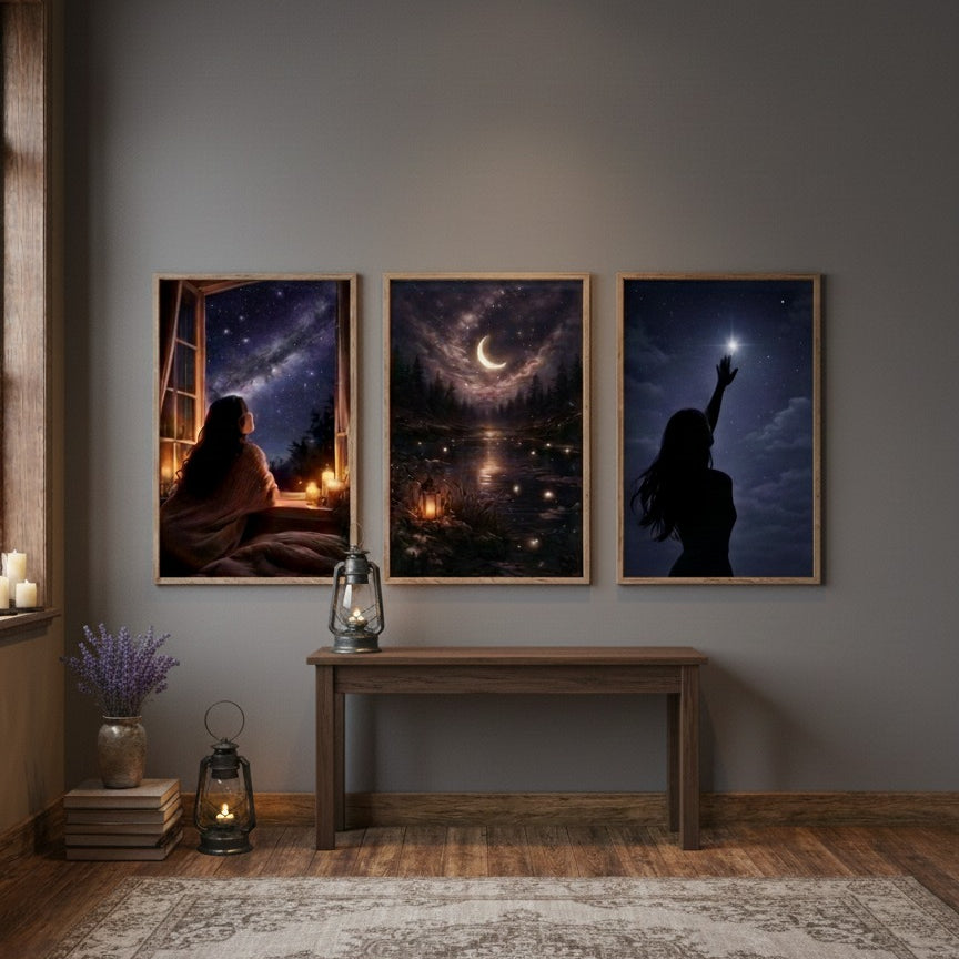 3 Pcs Wooden Sticky Wall Frames Set 8x11 Inch Ready Size Self Adhesive Wooden Photo Frames For Wall Decoration With Sticky Tape