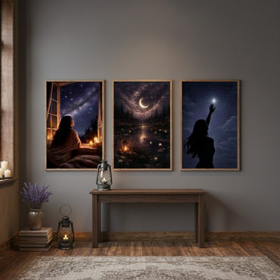 3 Pcs Wooden Sticky Wall Frames Set 8x11 Inch Ready Size Self Adhesive Wooden Photo Frames For Wall Decoration With Sticky Tape