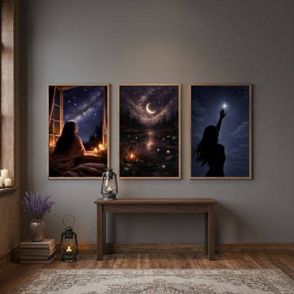 3 Pcs Wooden Sticky Wall Frames Set 8x11 Inch Ready Size Self Adhesive Wooden Photo Frames For Wall Decoration With Sticky Tape