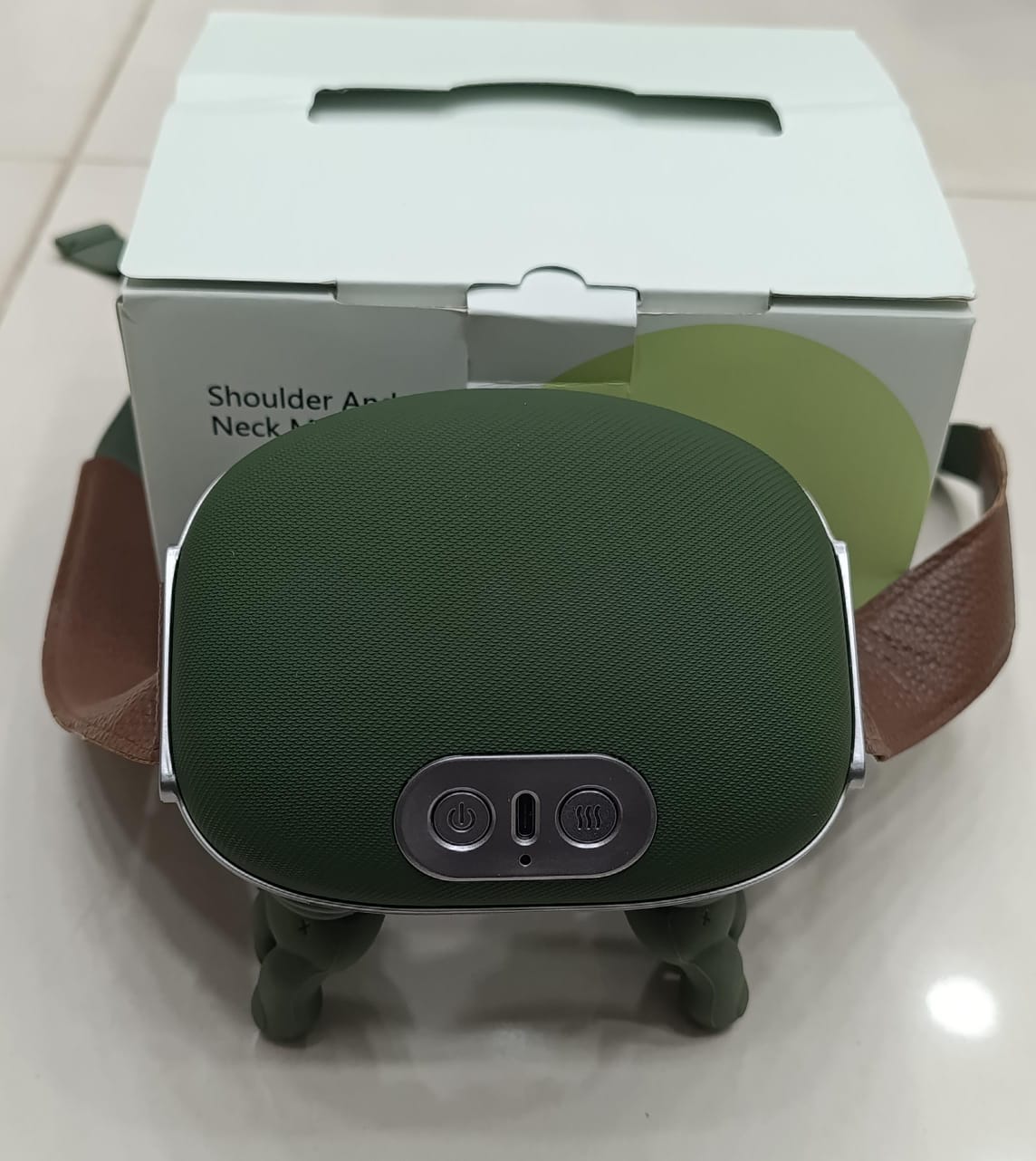 Smart Electric Neck &amp; Shoulder Massager – Portable Deep Tissue Massage with Heat Therapy