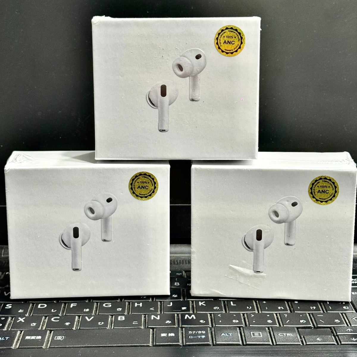 AirPods Pro 3 Premium Wireless Earphones – True Wireless ANC Earbuds with Immersive Spatial Audio, Smart Touch Controls, and Ergonomic Sports Fit | TRYNDZI