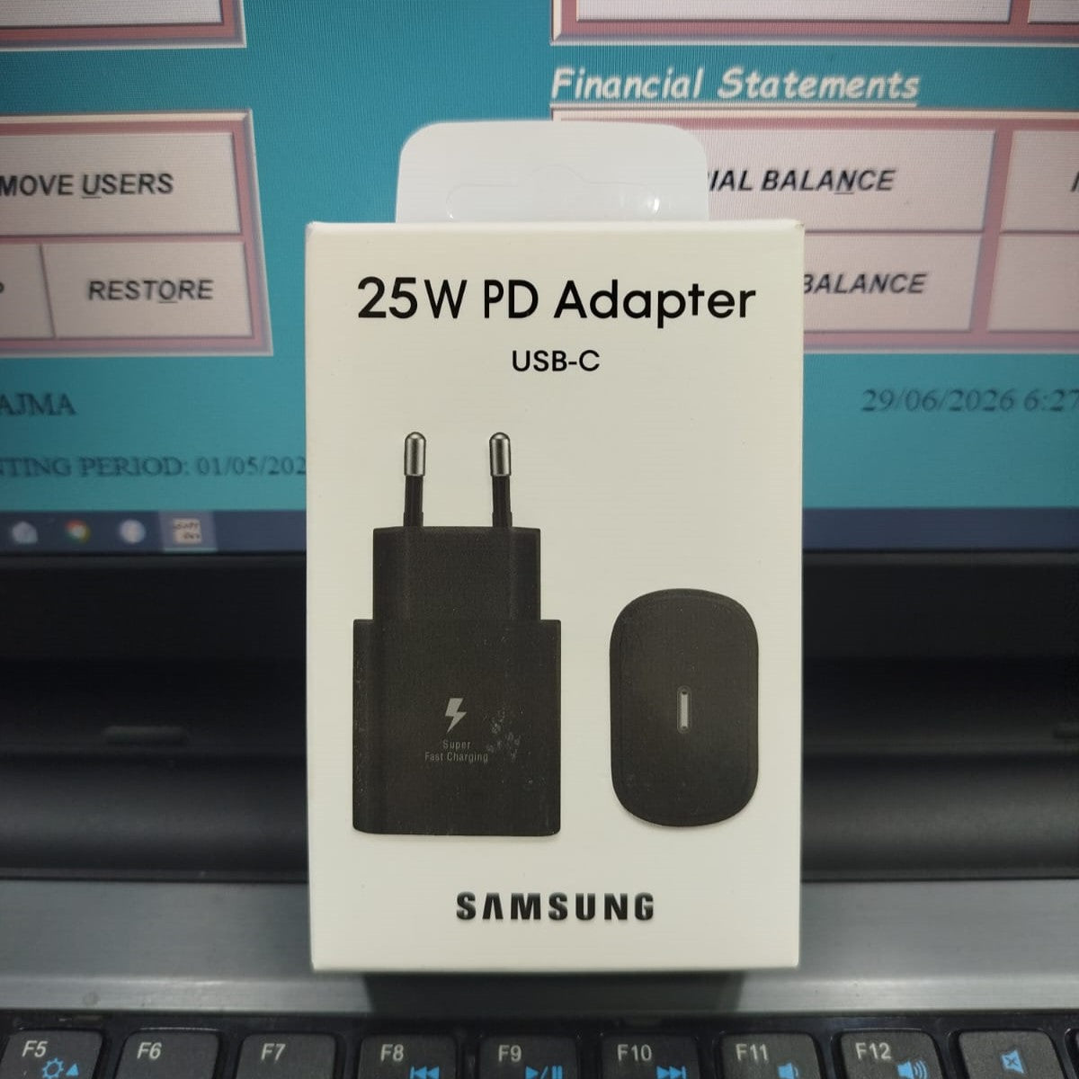 Official Samsung 25W Super Fast Charging Wall Charger Block – USB-C PD 3.0 PPS Type-C Power Adapter for Galaxy S26, S25, S24 Ultra, Fold & Flip | TRYNDZI